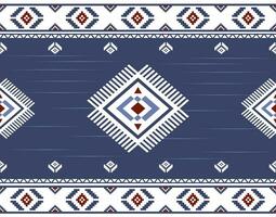 motif ethnique aztèque traditionnel. motif géométrique en tribal. décor de bordure. conception pour le fond, papier peint, illustration vectorielle, textile, tissu, vêtements, batik, tapis, broderie. vecteur