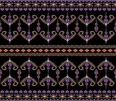 ethnique modèle. foulard modèle. soie cou foulard. bandana imprimer. foulard. floral ancien style. indonésien batik. textile, tissu, tuile, vêtements. tribal texture. vecteur. violet, or, jaune, vecteur