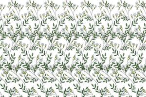 illustration, gypsophile fleur sur blanc Contexte. vecteur