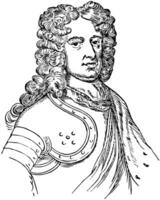 Duc de Marlborough, ancien illustration vecteur