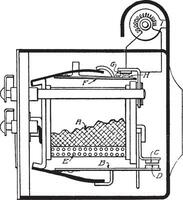 dynéto, ancien illustration. vecteur