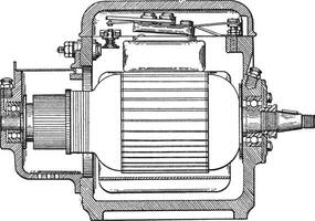 manette, ancien illustration. vecteur