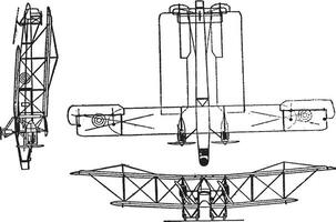 poignée page double liberté motorisé type o 400 bombardier, ancien illustration. vecteur