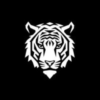 tigre, noir et blanc vecteur illustration