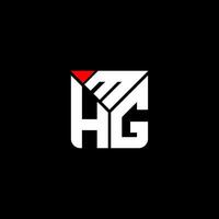 mhg lettre logo vecteur conception, mhg Facile et moderne logo. mhg luxueux alphabet conception