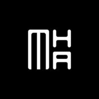 mha lettre logo vecteur conception, mha Facile et moderne logo. mha luxueux alphabet conception