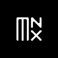 mnx lettre logo vecteur conception, mnx Facile et moderne logo. mnx luxueux alphabet conception
