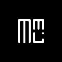 mml lettre logo vecteur conception, mml Facile et moderne logo. mml luxueux alphabet conception