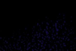 fond de vecteur violet foncé avec des étoiles colorées.
