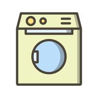 Icône de vecteur de machine à laver