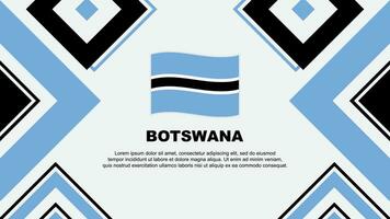 le botswana drapeau abstrait Contexte conception modèle. le botswana indépendance journée bannière fond d'écran vecteur illustration. le botswana indépendance journée