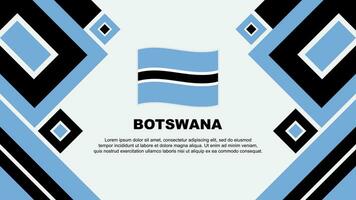 le botswana drapeau abstrait Contexte conception modèle. le botswana indépendance journée bannière fond d'écran vecteur illustration. le botswana dessin animé