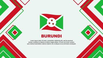 burundi drapeau abstrait Contexte conception modèle. burundi indépendance journée bannière fond d'écran vecteur illustration. burundi Contexte