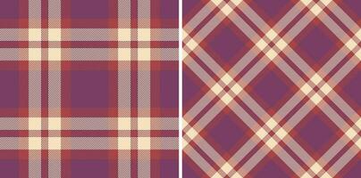 sans couture Contexte textile de tartan plaid modèle avec une en tissu vecteur vérifier texture.