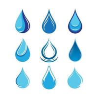 images de logo de goutte d'eau vecteur