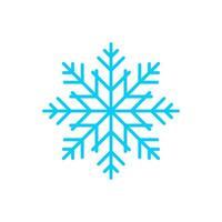 neige icône pour Noël et Nouveau année dans hiver vecteur