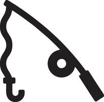 icône pêche logo conception vecteur