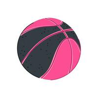 sport basketball Balle dessin animé vecteur illustration