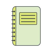 Notepad Vector Icon
