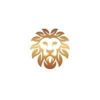 ancien branché Lion tête emblème logo conception. Lion tête ligne art vecteur icône