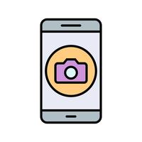 Caméra Mobile Application Vector Icon