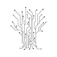 circuit illustration conception vecteur