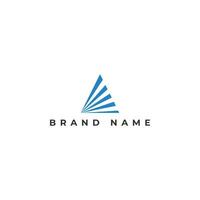 abstrait initiale lettre une bande logo appliqué pour investissement entreprise logo conception inspiration modèle vecteur