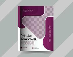 conception de couverture de livre vecteur