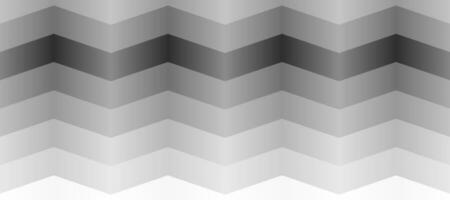 abstrait monochrome avec gris vague chevron Contexte vecteur