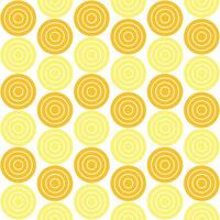 Jaune ombre cercle modèle. cercle vecteur sans couture modèle. décoratif élément, emballage papier, mur carrelage, sol carrelage, salle de bains carrelage.