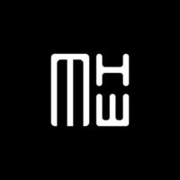 mhw lettre logo vecteur conception, mhw Facile et moderne logo. mhw luxueux alphabet conception