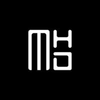 mhd lettre logo vecteur conception, mhd Facile et moderne logo. mhd luxueux alphabet conception