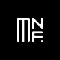 mnf lettre logo vecteur conception, mnf Facile et moderne logo. mnf luxueux alphabet conception