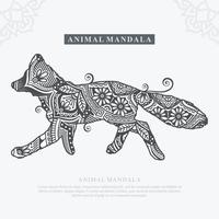 illustrations vectorielles de stock de mandala animal vecteur