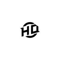 HD prime esport logo conception initiales vecteur
