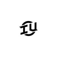 iv prime esport logo conception initiales vecteur