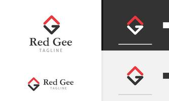 logo conception icône de géométrique alphabet initiale lettre g pour affaires marque entreprise identité vecteur