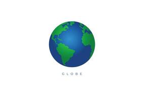 globe 3d vecteur