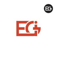 lettre égoïsme monogramme logo conception vecteur