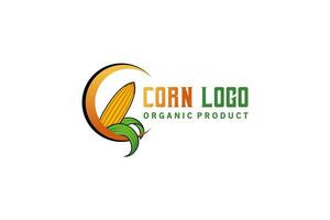 blé ferme logo conception vecteur illustration, sucré blé nourriture logo moderne symbole