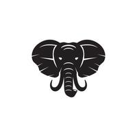 icône d'éléphant et illustration de modèle de vecteur de symbole