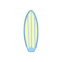 tropical planche de surf dessin animé vecteur illustration
