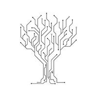 circuit illustration conception vecteur