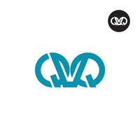 lettre qvq monogramme logo conception vecteur