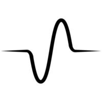 sinus vague, graphique graphique la fréquence péché vague onduleur, pur sinus vecteur