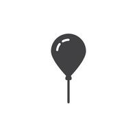 ballon icône. signe pour mobile concept et la toile conception. contour vecteur icône. symbole, logo illustration. vecteur graphique