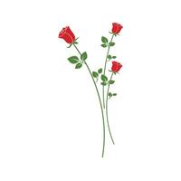 beauté Rose fleur vecteur icône