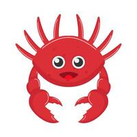 Crabe animal illustration vecteur