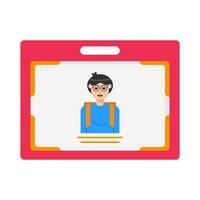 id carte illustration vecteur