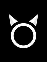 o combinaison chat monogramme logo modèle vecteur